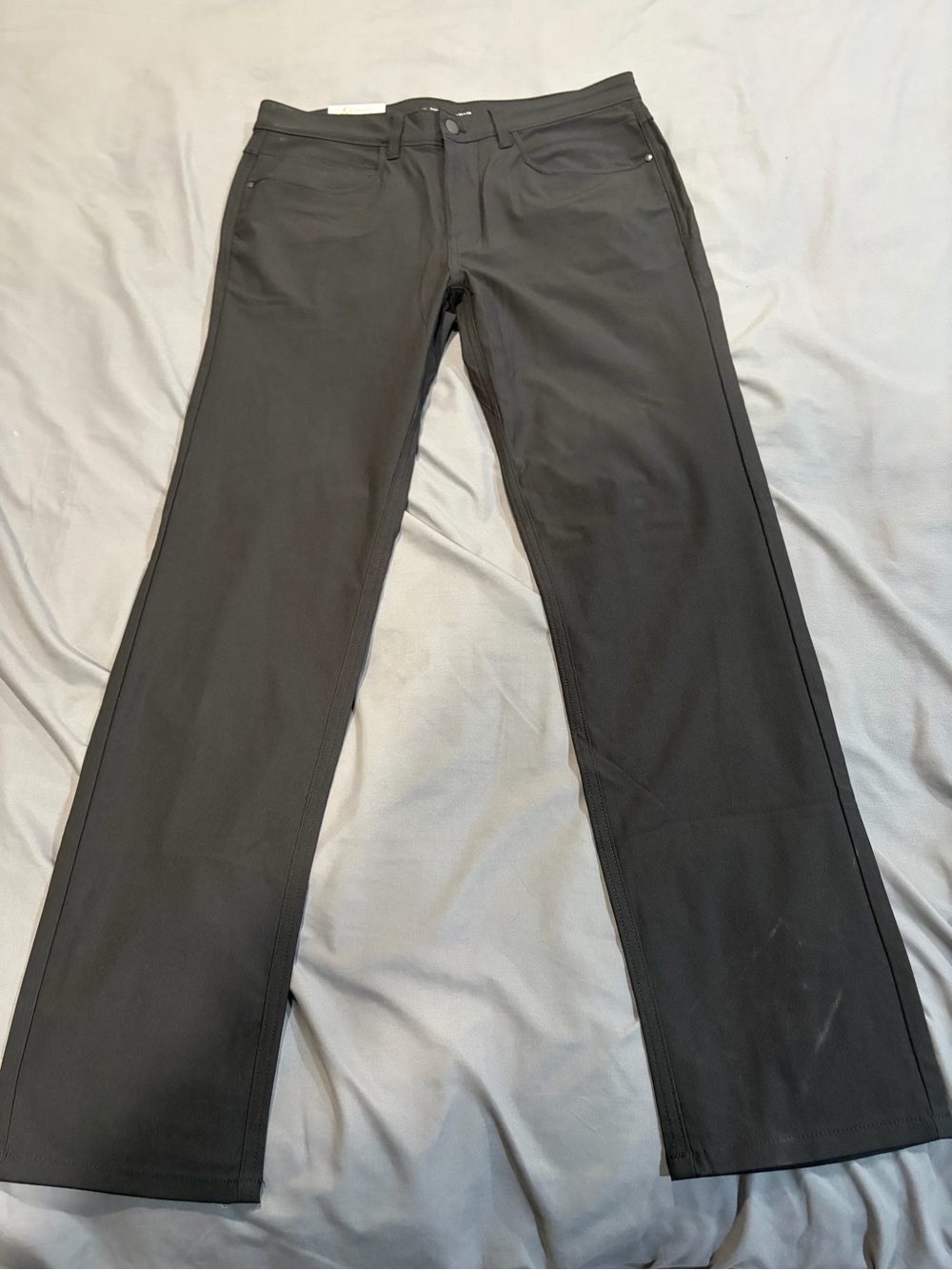 Men's Black Bootcut Pants